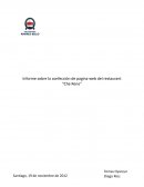 CONFECCION PAGINA WEB RESTAURANT