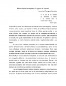 Masculinidad incompleta: El cigarro de Samuel