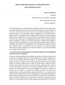 SOBRE LA SUBJETIVIDAD COLECTIVA Y EL MOVIMIENTO SOCIAL