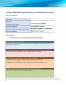 REQUISITOS LEGALES PARA LLEVAR CONTABILIDAD DE UN NEGOCIO