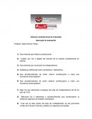 Historia constitucional de Colombia. Guía para la evaluación