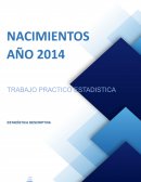 Estadistica descriptiva nacimientos en Chile año 2014