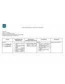 PLANIFICACIÓN MENSUAL TALLER LECTO-ESCRITURA