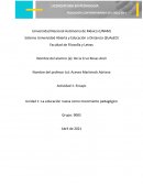 La educación nueva como movimiento pedagógico