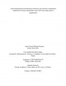 Norma Internacional de Información Financiera