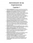 Administración de las organizaciones