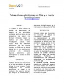 Fichas clínicas electrónicas en Chile y el mundo