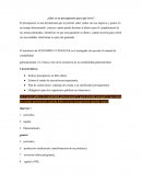 ¿Qué es un presupuesto para qué sirve?