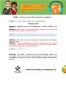 Estudio de caso 2. Modales telefónicos apropiados