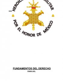 COMPENDIO FUNDAMENTOS DE DERECHO. Página 1
