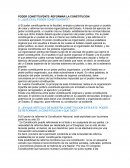 PODER CONSTITUYENTE- REFORMAR LA CONSTITUCION