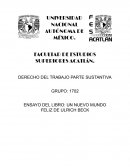 ENSAYO DEL LIBRO: UN NUEVO MUNDO FELIZ DE ULRICH BECK