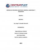 GERENCIA DE RECURSOS LOGISTICOS: COMPRAS, ALMACENAJE Y TRANSPORTE