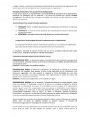 Principales Características de la nuevas Formas de Organización