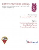 Macroeconomía. La sustentabilidad ambiental