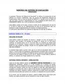 MEMORIA DEL SISTEMA DE EVACUACIÓN (SEGURIDAD)