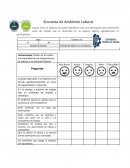 Encuesta de Ambiente Laboral