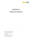 INFORME N1 TABIQUE DE MADERA