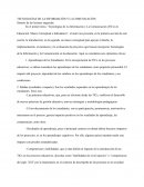 TECNOLOGÍAS DE LA INFORMACIÓN Y LA COMUNICACIÓN