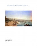 Informe función y público Antiguo Muelle Prat