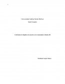 Coeficientes de liquidez de acuerdo a lo recomendado a Basilea III