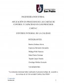 Aplicación en procesos de las cartas de control y capacidad en los procesos carta C