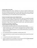 Concepto de Mejores Prácticas (MP)
