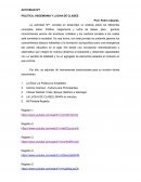 Actividad nº1 Politica, hegemonia y lucha de clases