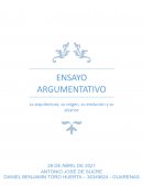 La arquitectura, su origen, su evolución y su alcance