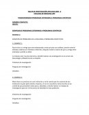 TRANSFORMANDO PROBLEMAS COTIDIANOS A PROBLEMAS CIENTIFICOS