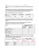EXAMEN PRÁCTICA: 13 LEY DE LA CONSERVACIÓN DE LA MATERIA. REACCIONES SUCESIVAS DEL COBRE