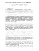 Importancia Del Big Data En La Gestión De La Cadena De Suministro