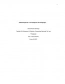 Metodología de la investigación en pedagogía