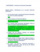 Tarea“Desarrollo Sustentable”