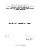 ANÁLISIS COMUNITARIO. La situación con respecto a la pandemia