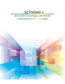 Desarrollo Psicológico del Adulto