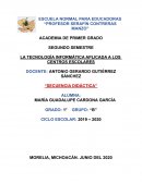 Planeción pensamiento matemático