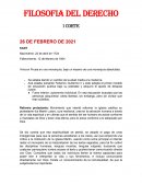 FILOSOFIA DEL DERECHO. KANT