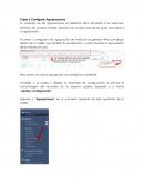 Crear y Configurar Agrupaciones