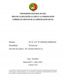 Módulo : IV "A" y IV "B" MEDIOS IMPRESOS