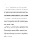 LA APLICABILIDAD ARGUMENTATIVA EN LA REALIDAD PROFESIONAL