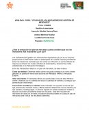 UTILIDAD DE LOS INDICADORES DE GESTIÓN DE MERCADEO