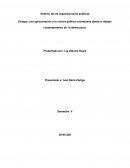Ensayo: una aproximación a la cultura política colombiana desde el debate contemporáneo de la democracia