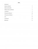 Modelos teóricos de Memoria