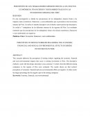 PERCEPCIÓN DE LOS TRABAJADORES MINEROS FRENTE A LOS EFECTOS ECONÓMICOS, FINANCIEROS Y SOCIOAMBIENTALES EN LAS INVERSIONES MINERAS DEL PERÚ
