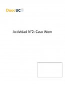 Actividad Proceso de planeación de caso WOM