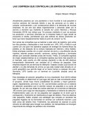 LAS 3 EMPRESA QUE CONTROLAN LOS ENVÍOS DE PAQUETE