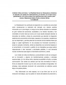 “La Realidad Social en Venezuela su dinámica en relación con países de Latinoamérica y el mundo, en el marco de la globalización, así como evaluar las implicaciones para nuestro país”