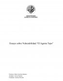 Ensayo sobre Vulnerabilidad “El Agente Topo”