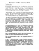 Recomendaciones para el Manejo Agronómico para el Tomate